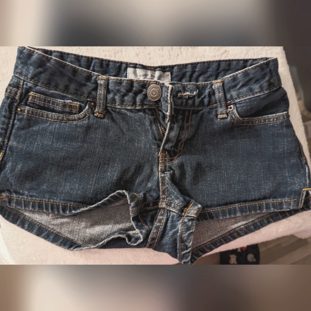 Blue jean Aeropostale shorts size 1